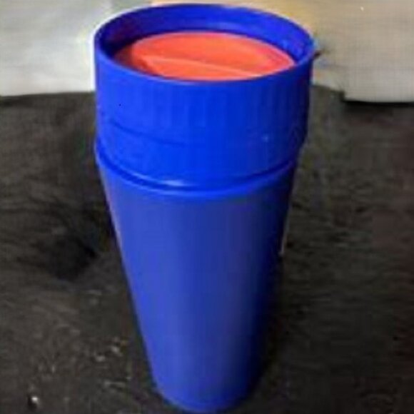 Tupperware 360° Commuter Mug Twist 'N Sip Travel Leakproof Cup 16 oz. Tokyo Blue - Picture 16 of 16